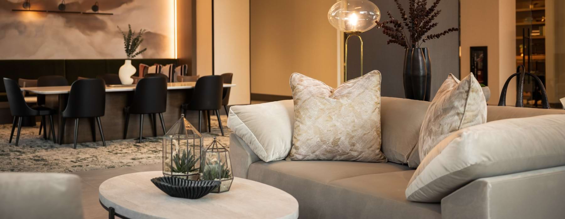 Leasing Lobby and Resident Lounge 