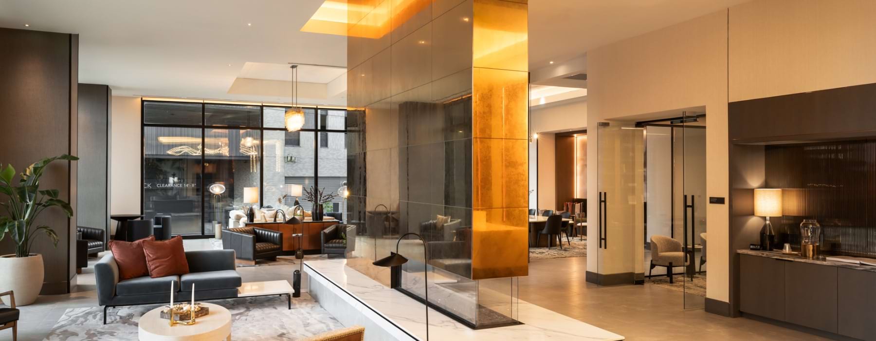 Leasing Lobby and Resident Lounge 